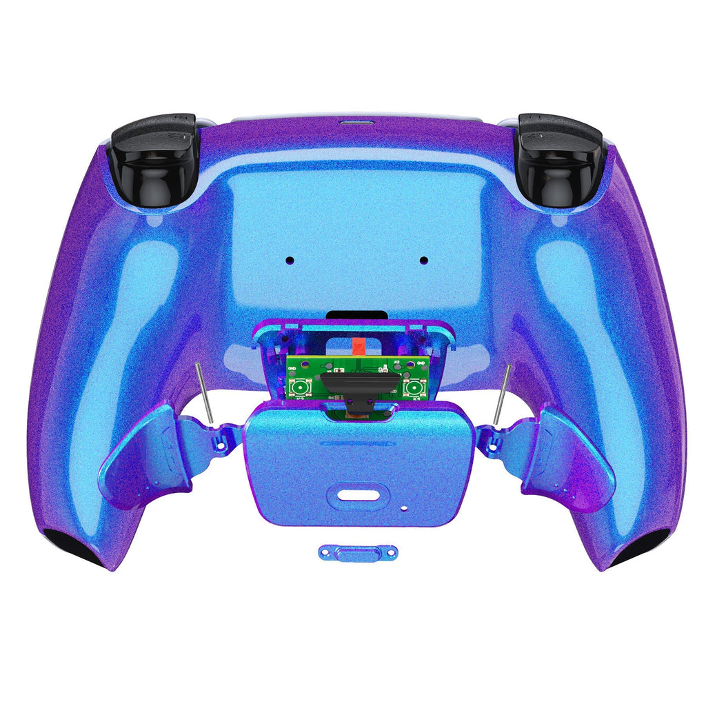 eXtremeRate Remappable Rise 2.0 Remap Kit for PS5 Controller BDM-010 & BDM-020 - Chameleon Purple Blue eXtremeRate