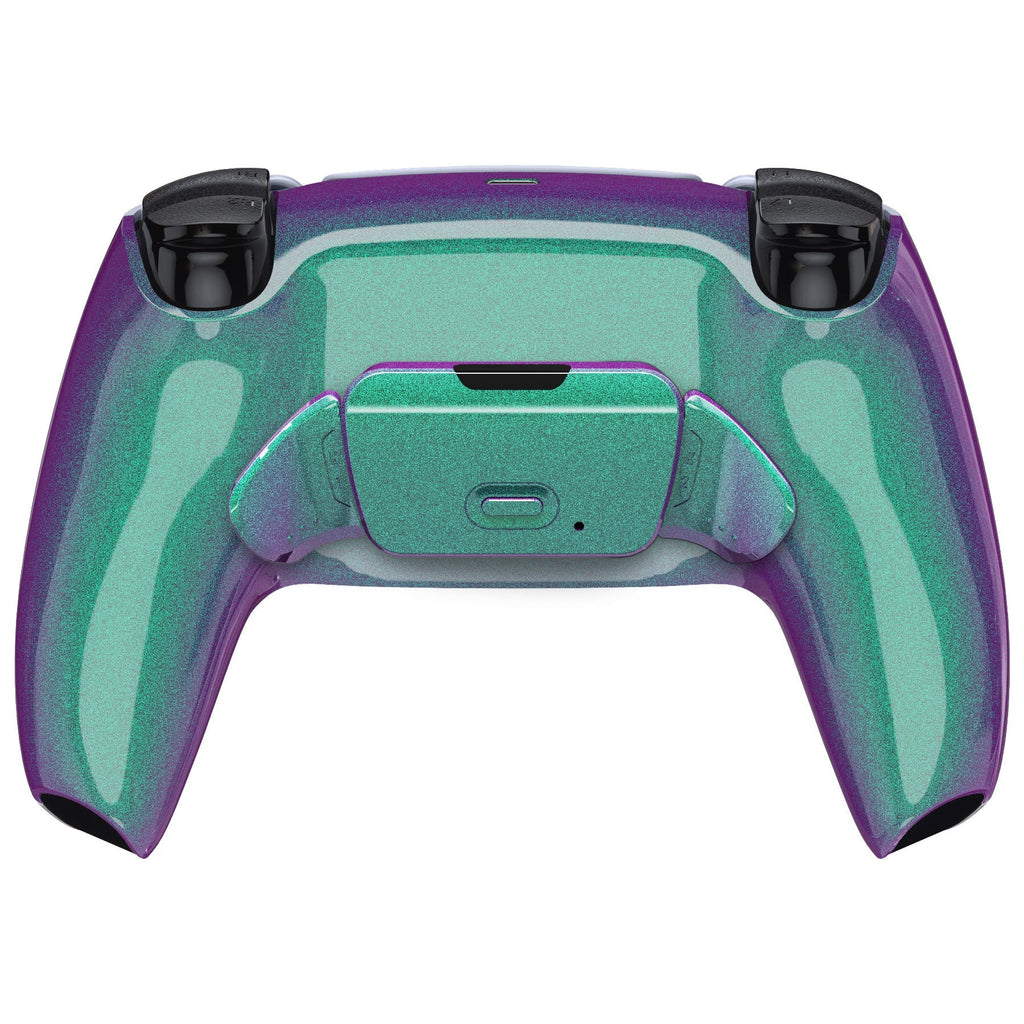 eXtremeRate Remappable Rise 2.0 Remap Kit for PS5 Controller BDM-010 & BDM-020 - Chameleon Green Purple eXtremeRate