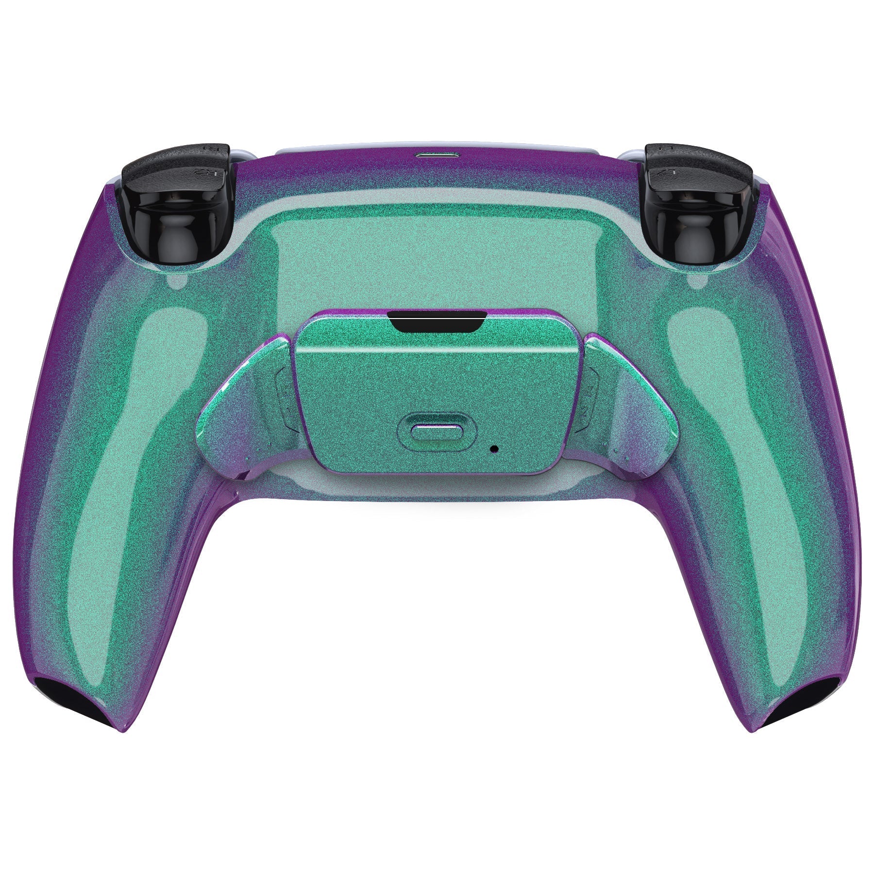 eXtremeRate Remappable Rise 2.0 Remap Kit for PS5 Controller BDM-010 & BDM-020 - Chameleon Green Purple eXtremeRate