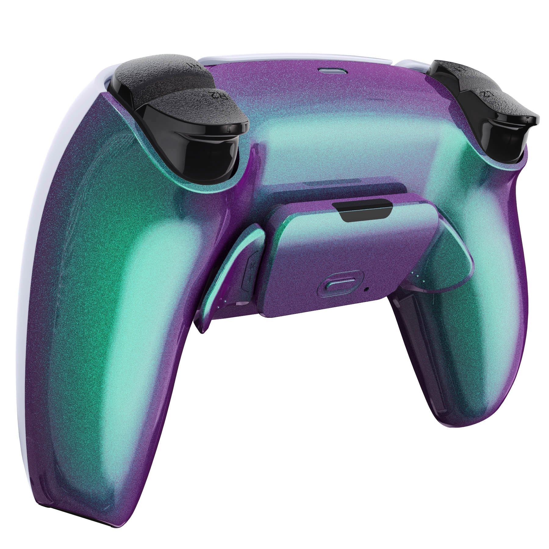 eXtremeRate Remappable Rise 2.0 Remap Kit for PS5 Controller BDM-010 & BDM-020 - Chameleon Green Purple eXtremeRate