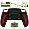 eXtremeRate Remappable Rise 2.0 Remap Kit for PS5 Controller BDM-010 & BDM-020 - Textured Red eXtremeRate