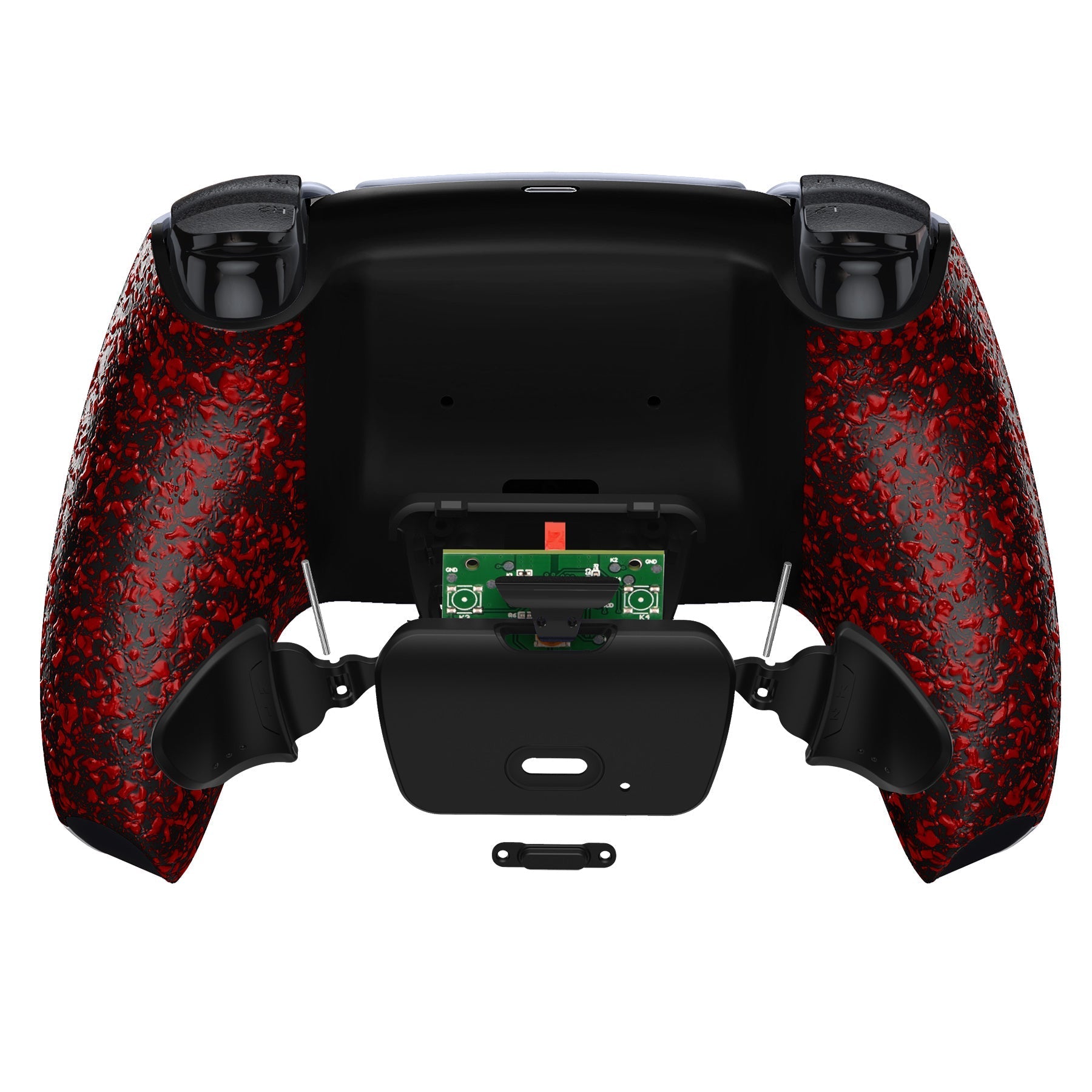eXtremeRate Remappable Rise 2.0 Remap Kit for PS5 Controller BDM-010 & BDM-020 - Textured Red eXtremeRate