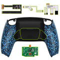 eXtremeRate Remappable Rise 2.0 Remap Kit for PS5 Controller BDM-010 & BDM-020 - Textured Blue eXtremeRate