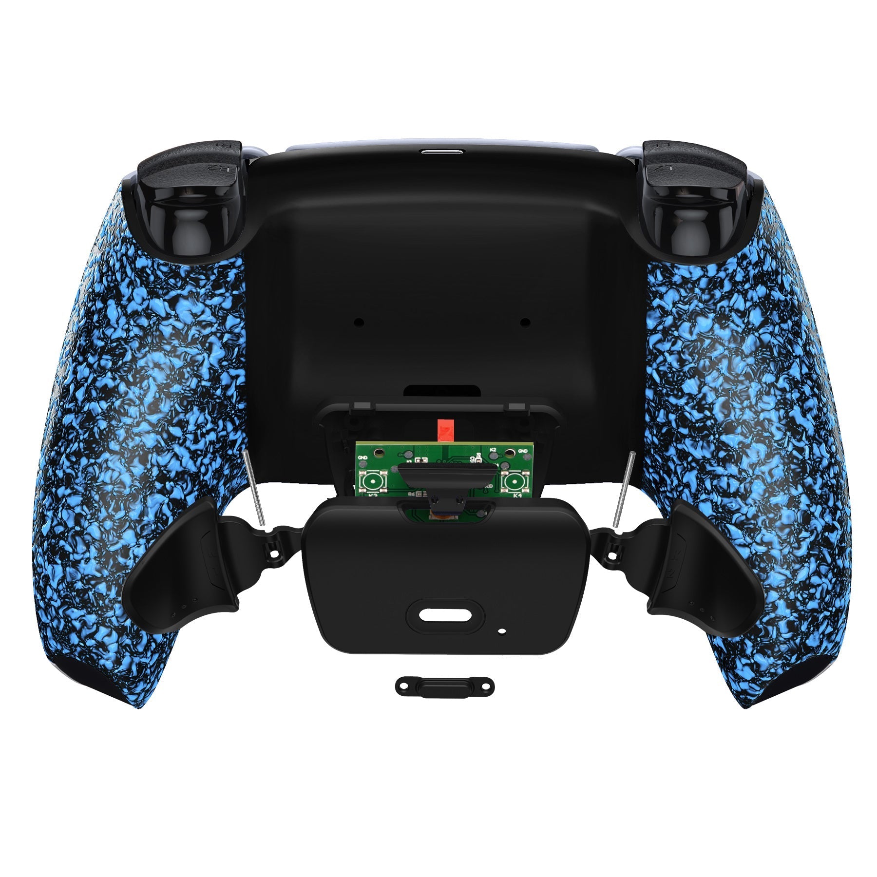 eXtremeRate Remappable Rise 2.0 Remap Kit for PS5 Controller BDM-010 & BDM-020 - Textured Blue eXtremeRate