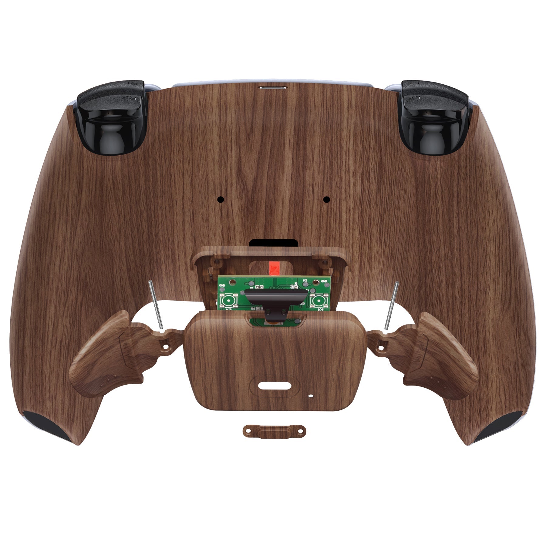 eXtremeRate Remappable Rise 2.0 Remap Kit for PS5 Controller BDM-010 & BDM-020 - Wood Grain eXtremeRate