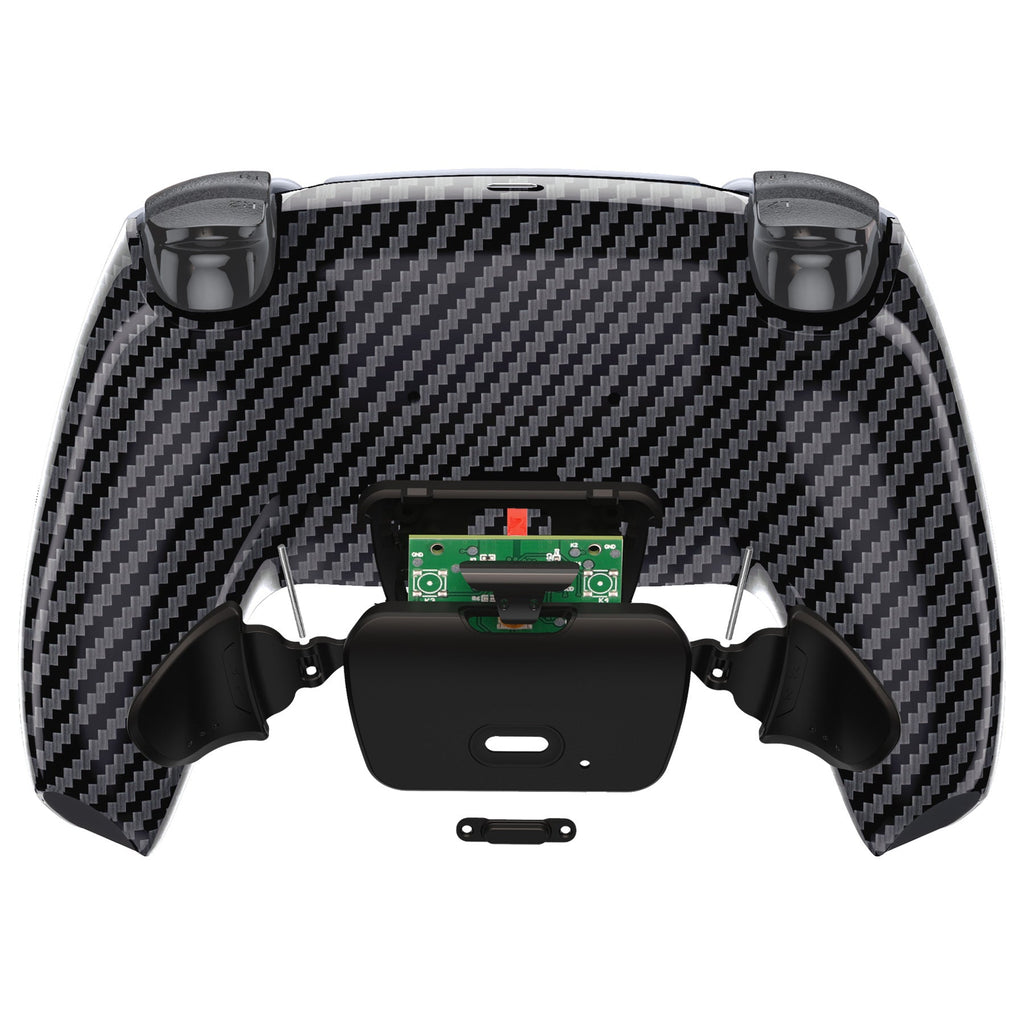 eXtremeRate Remappable Rise 2.0 Remap Kit for PS5 Controller BDM-010 & BDM-020 - Graphite Carbon Fiber eXtremeRate
