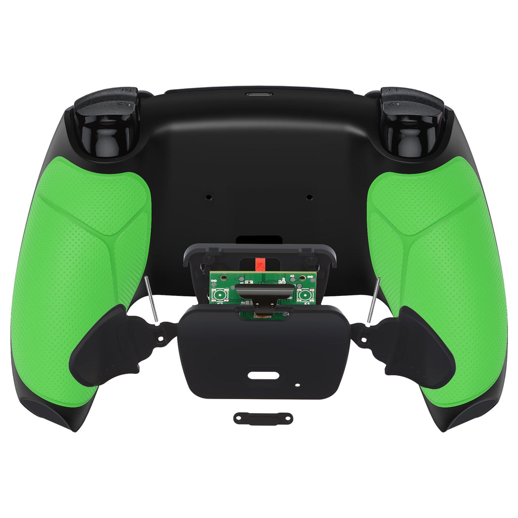 eXtremeRate Remappable Rise 2.0 Remap Kit for PS5 Controller BDM-010 & BDM-020 - Rubberized Green eXtremeRate