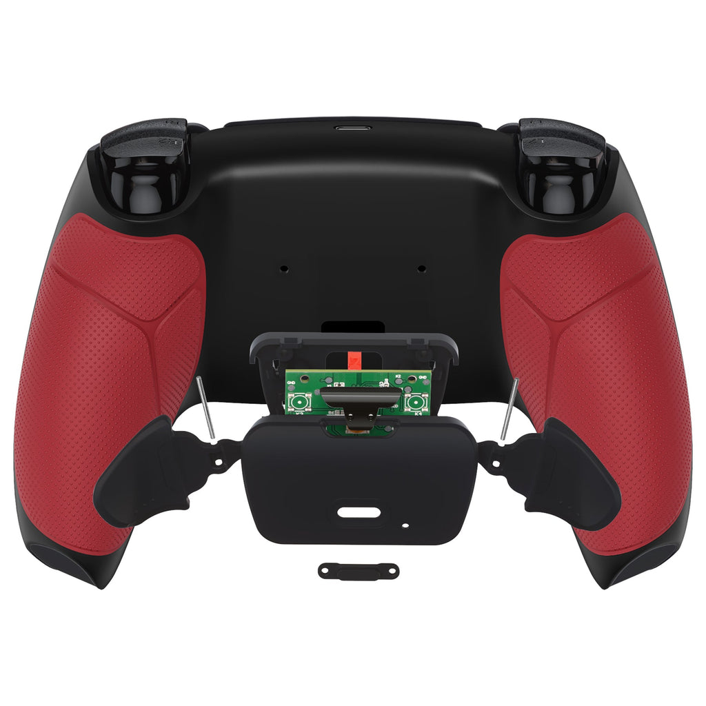 eXtremeRate Remappable Rise 2.0 Remap Kit for PS5 Controller BDM-010 & BDM-020 - Rubberized Red eXtremeRate