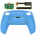 eXtremeRate Remappable Rise 2.0 Remap Kit for PS5 Controller BDM-010 & BDM-020 - Rubberized Starlight Blue eXtremeRate