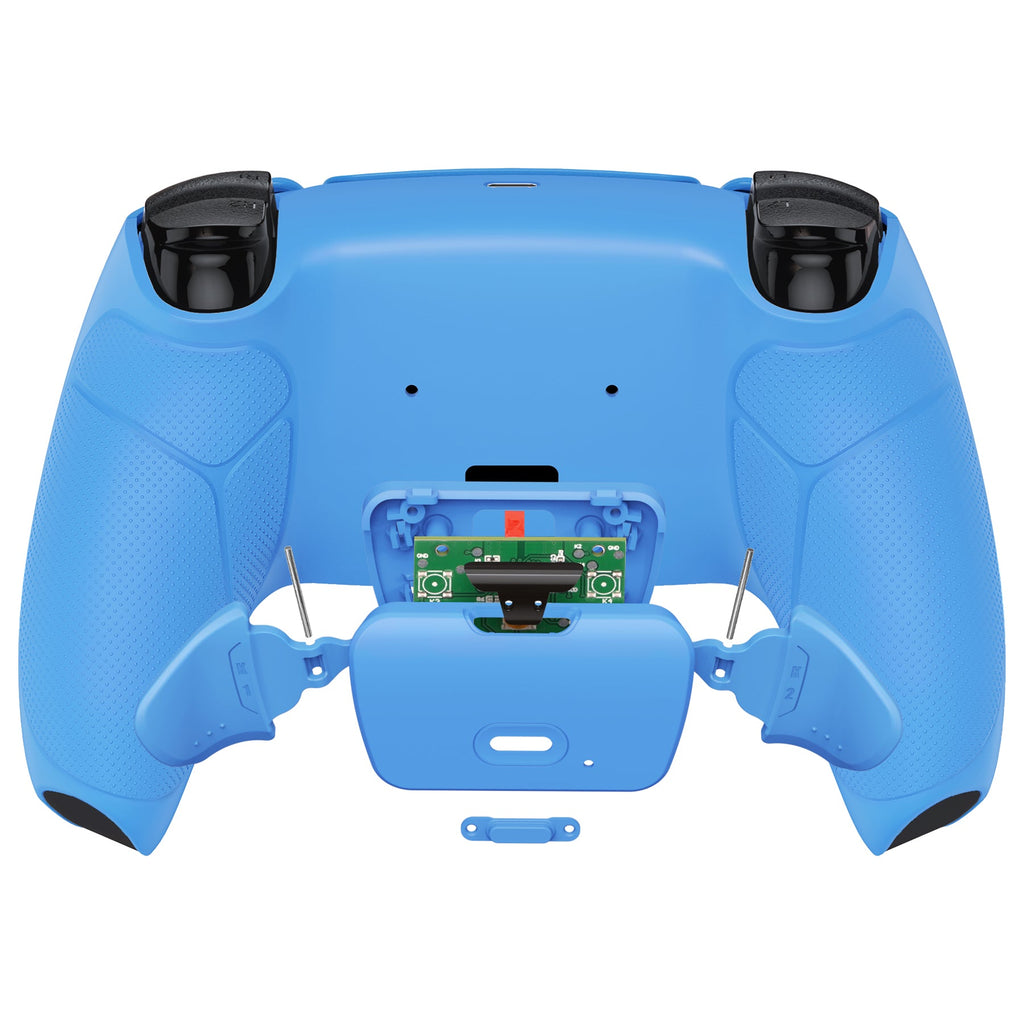 eXtremeRate Remappable Rise 2.0 Remap Kit for PS5 Controller BDM-010 & BDM-020 - Rubberized Starlight Blue eXtremeRate