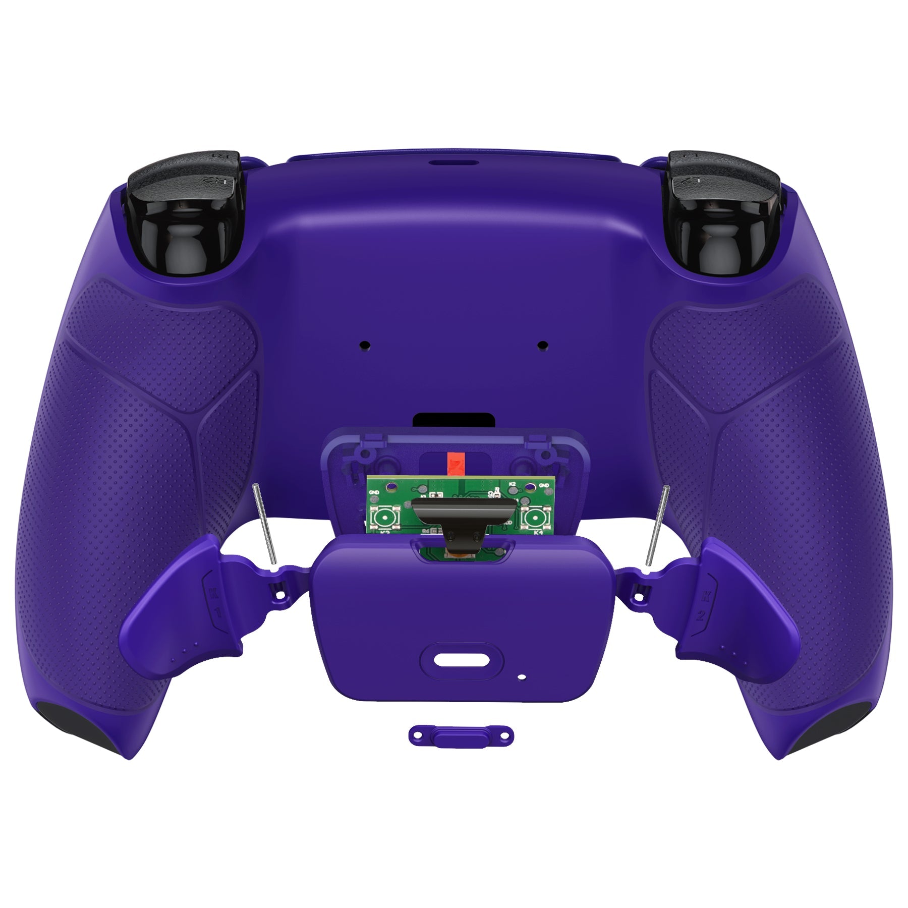 eXtremeRate Remappable Rise 2.0 Remap Kit for PS5 Controller BDM-010 & BDM-020 - Rubberized Galactic Purple eXtremeRate