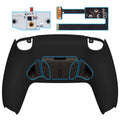 eXtremeRate Black Real Metal Buttons (RMB) Version RISE4 Remap Kit for PS5 Controller BDM-010/020 - Black eXtremeRate