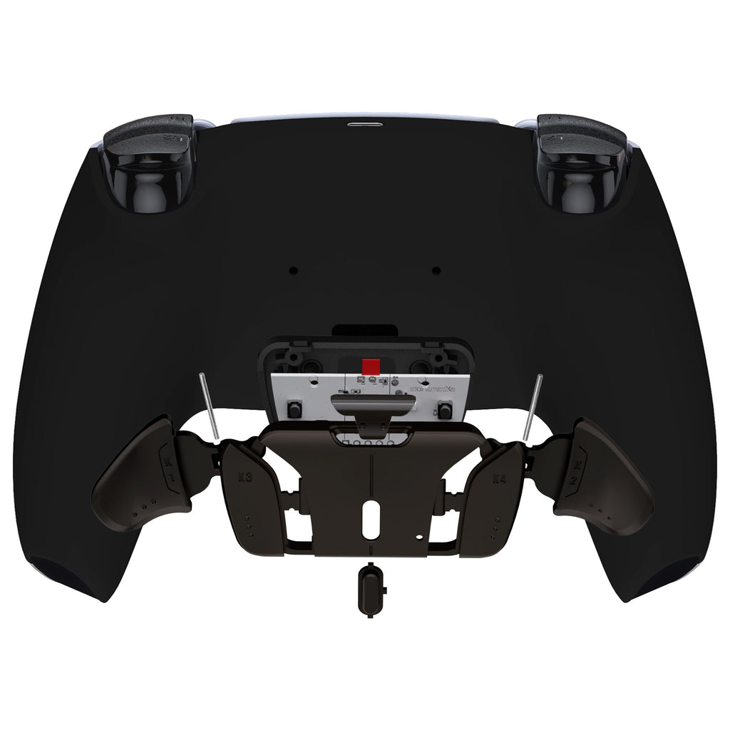 eXtremeRate Black Real Metal Buttons (RMB) Version RISE4 Remap Kit for PS5 Controller BDM-010/020 - Black eXtremeRate