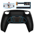 eXtremeRate Black Real Metal Buttons (RMB) Version RISE4 Remap Kit for PS5 Controller BDM-010/020 - Textured Black eXtremeRate