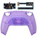 eXtremeRate Remappable RISE4 Remap Kit for PS5 Controller BDM-010/020 - Clear Atomic Purple eXtremeRate