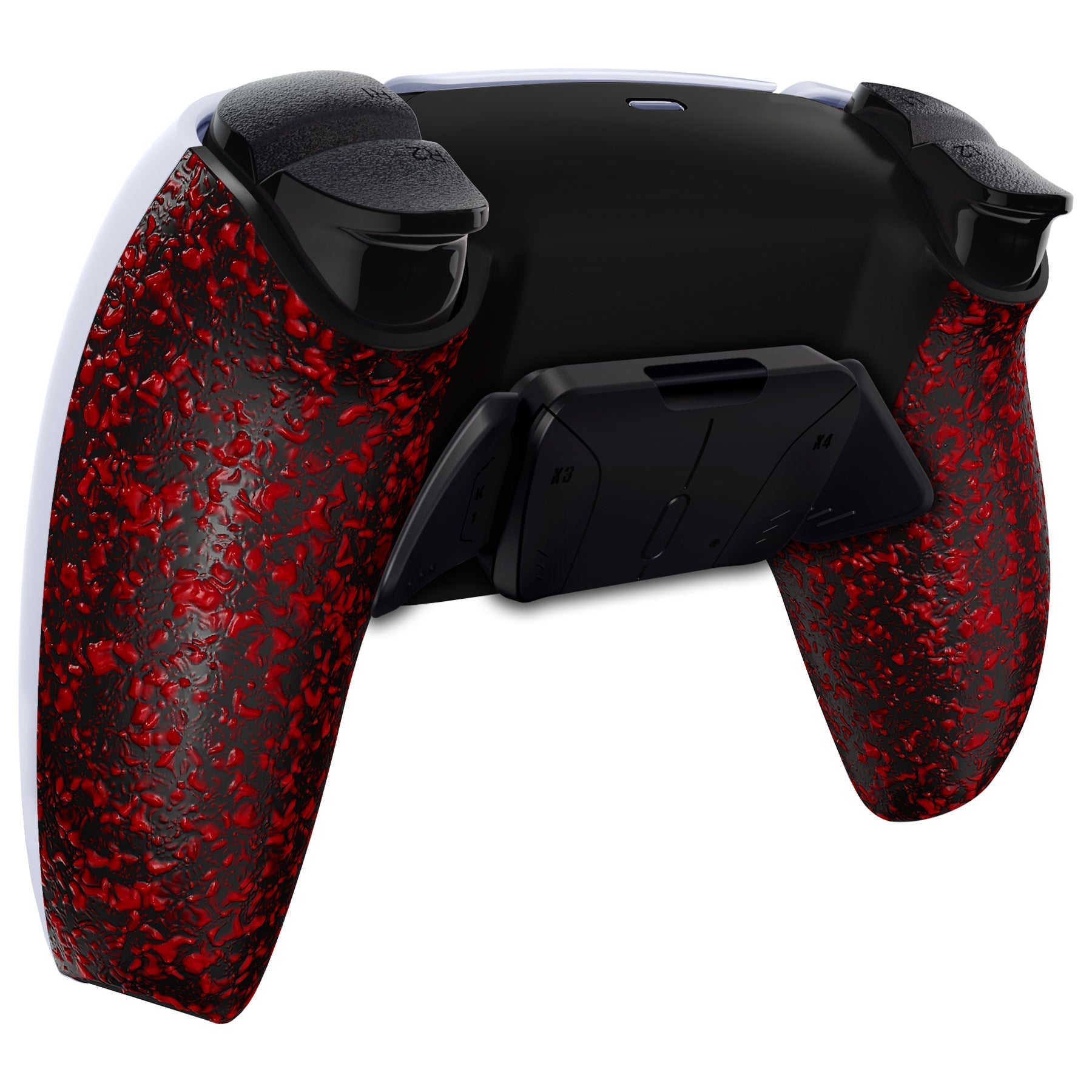 eXtremeRate Remappable RISE4 Remap Kit for PS5 Controller BDM-010/020 - Textured Red eXtremeRate