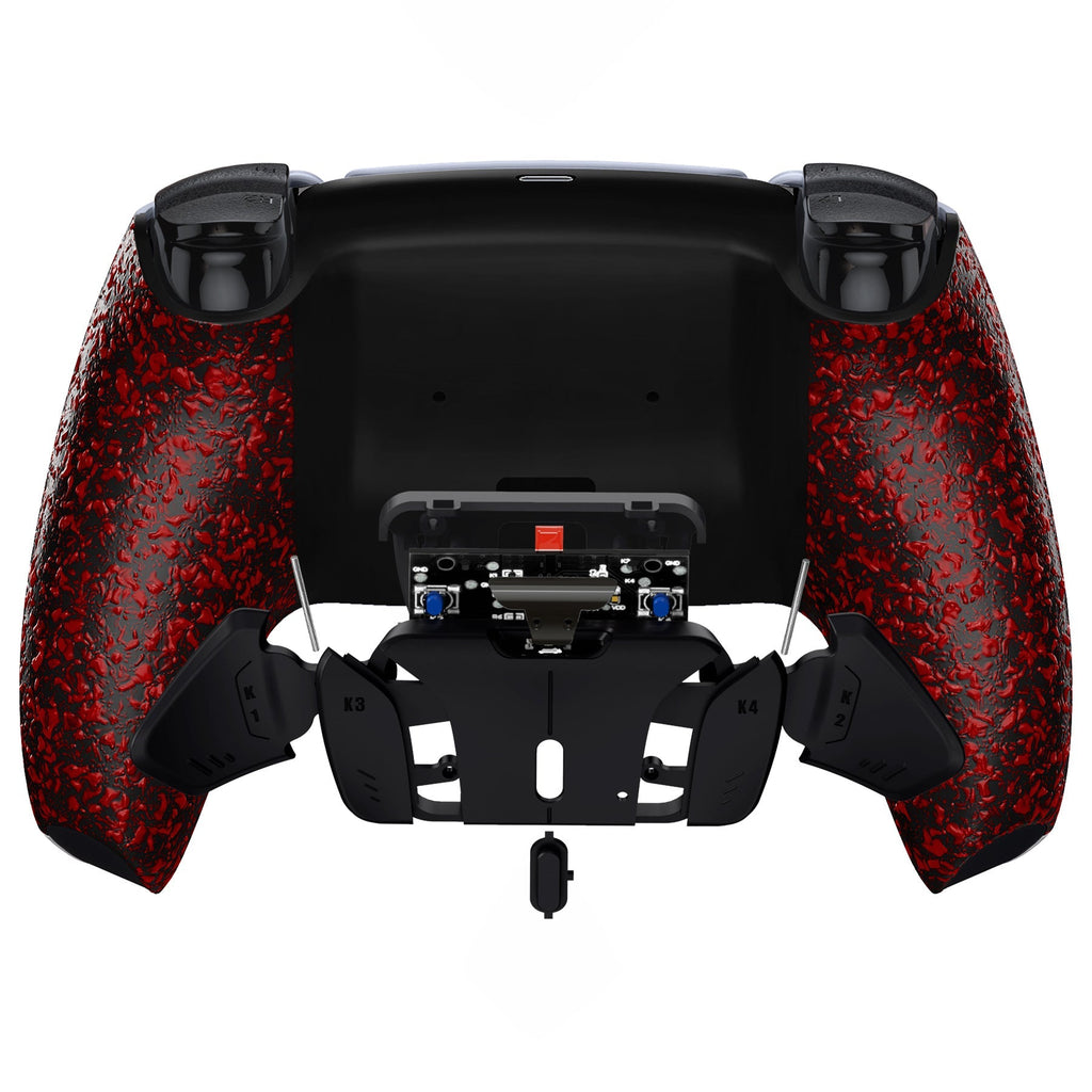 eXtremeRate Remappable RISE4 Remap Kit for PS5 Controller BDM-010/020 - Textured Red eXtremeRate