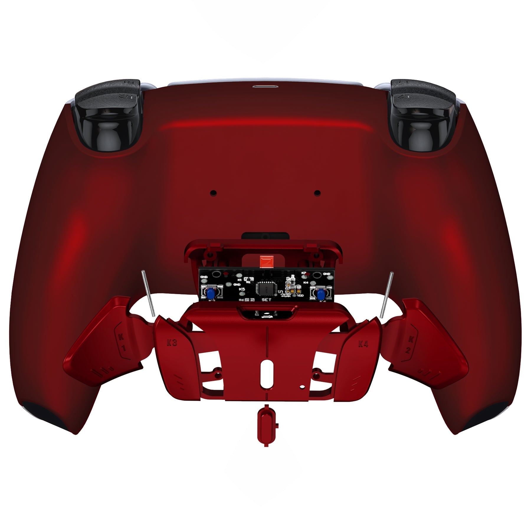 eXtremeRate Remappable RISE4 Remap Kit for PS5 Controller BDM-010/020 - Scarlet Red eXtremeRate