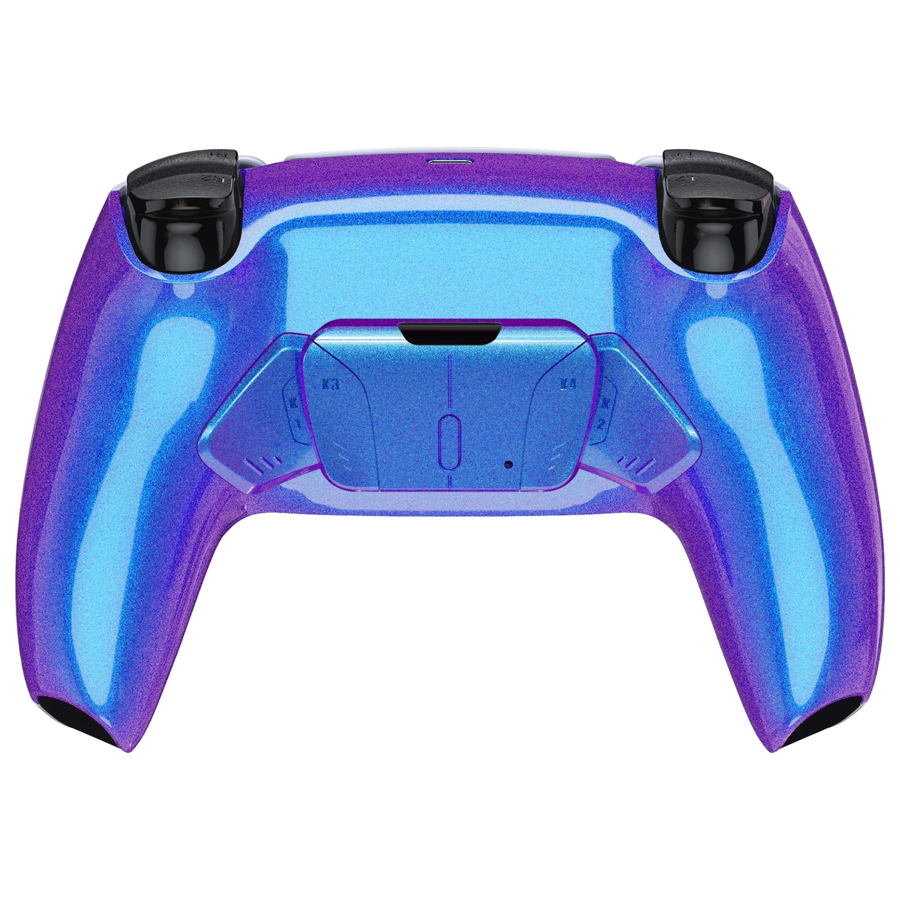 eXtremeRate Remappable RISE4 Remap Kit for PS5 Controller BDM-010/020 - Chameleon Purple Blue eXtremeRate