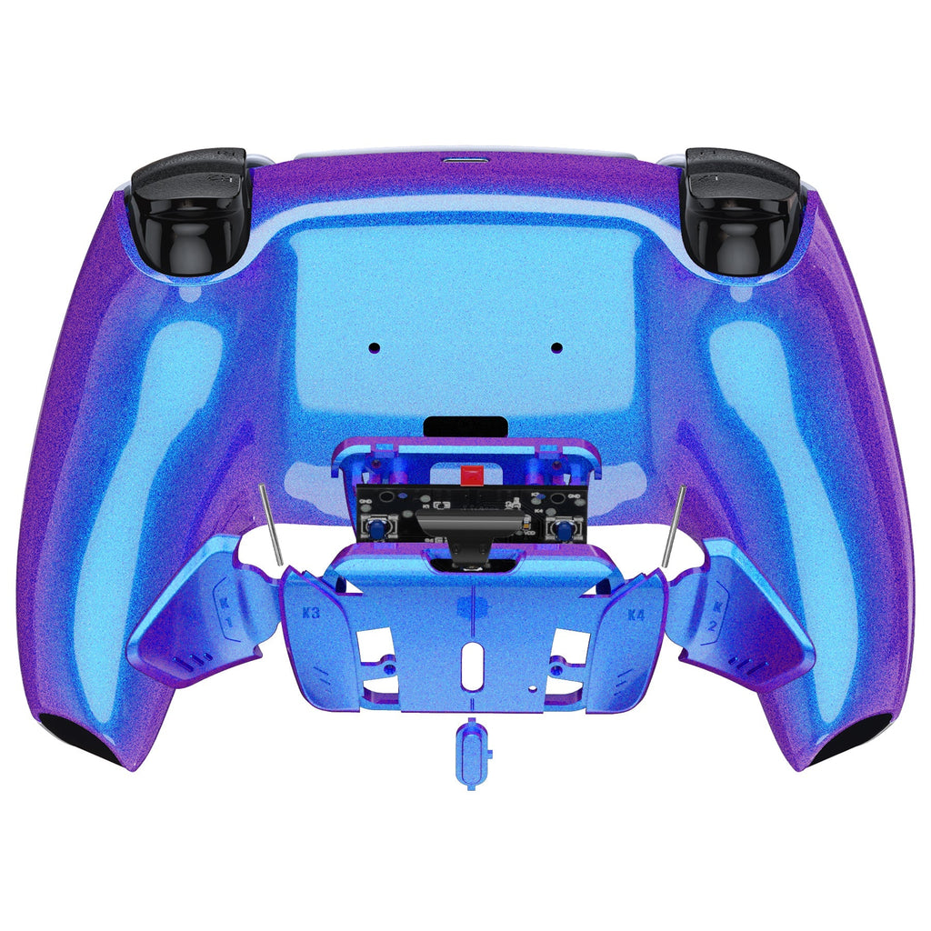 eXtremeRate Remappable RISE4 Remap Kit for PS5 Controller BDM-010/020 - Chameleon Purple Blue eXtremeRate