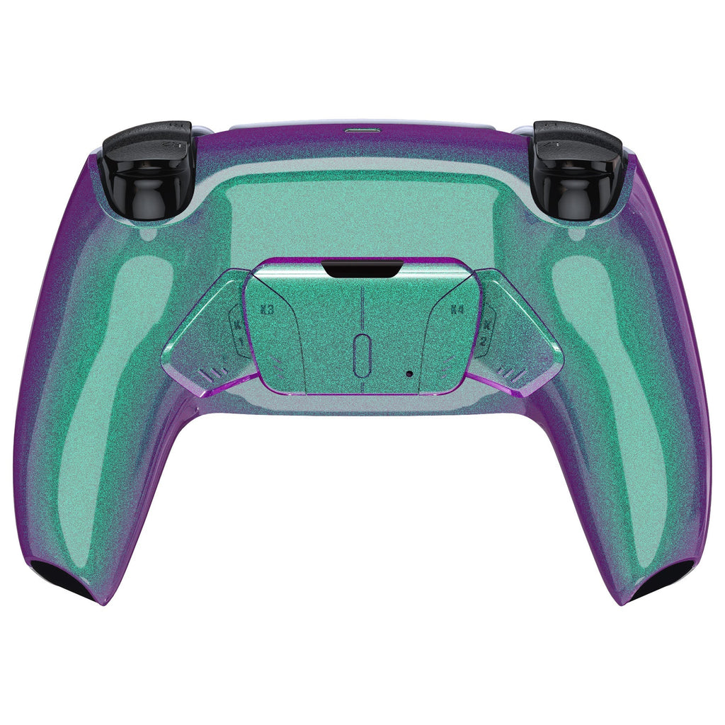 eXtremeRate Remappable RISE4 Remap Kit for PS5 Controller BDM-010/020 - Chameleon Green Purple eXtremeRate