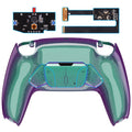 eXtremeRate Remappable RISE4 Remap Kit for PS5 Controller BDM-010/020 - Chameleon Green Purple eXtremeRate