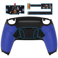 eXtremeRate Remappable RISE4 Remap Kit for PS5 Controller BDM-010/020 - Rubberized Blue eXtremeRate