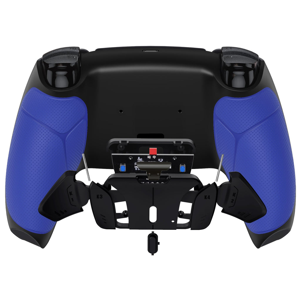 eXtremeRate Remappable RISE4 Remap Kit for PS5 Controller BDM-010/020 - Rubberized Blue eXtremeRate