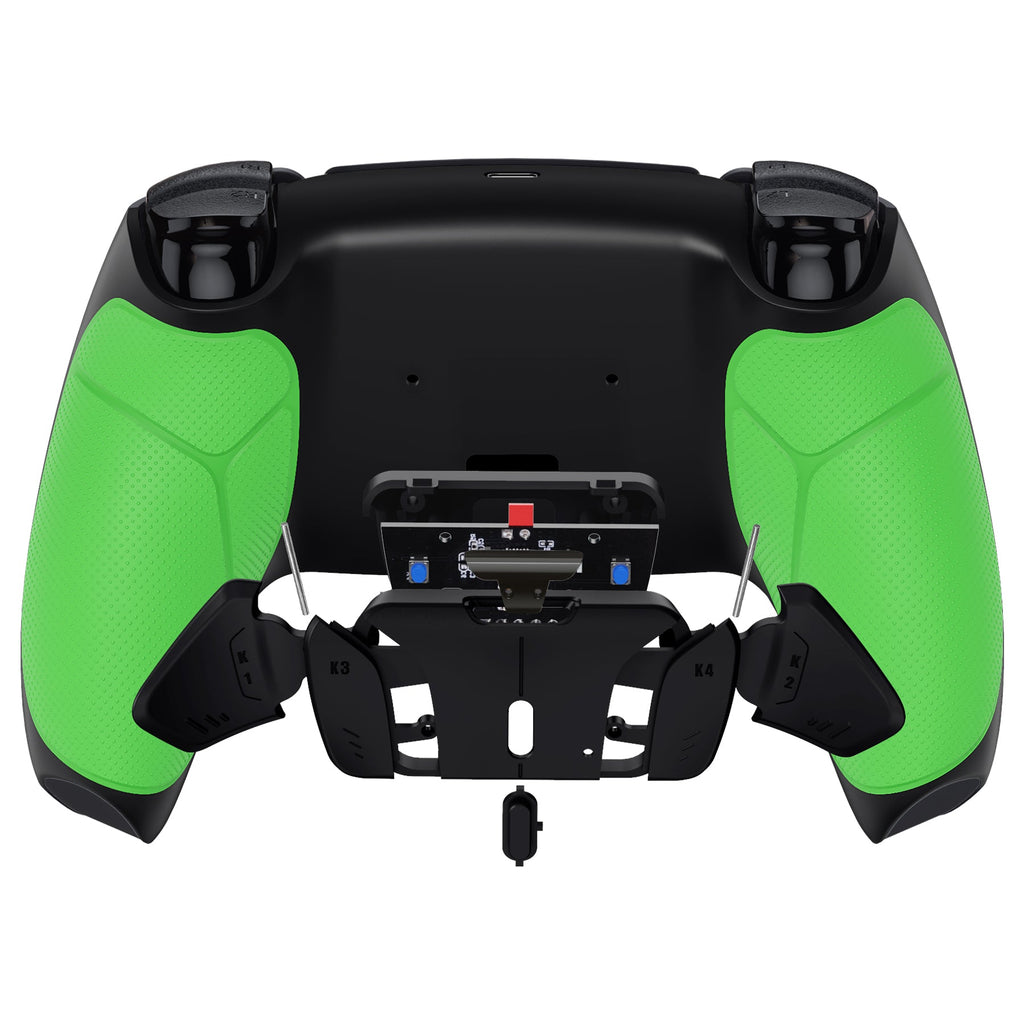 eXtremeRate Remappable RISE4 Remap Kit for PS5 Controller BDM-010/020 - Rubberized Green eXtremeRate