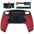 eXtremeRate Remappable RISE4 Remap Kit for PS5 Controller BDM-010/020 - Rubberized Red eXtremeRate