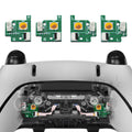 eXtremeRate Back Paddles Replacement Switch Board Kit for PS5 Edge Controller, Custom Redesigned LB RB Buttons Enhancement Repair Parts - Without Back Buttons eXtremeRate