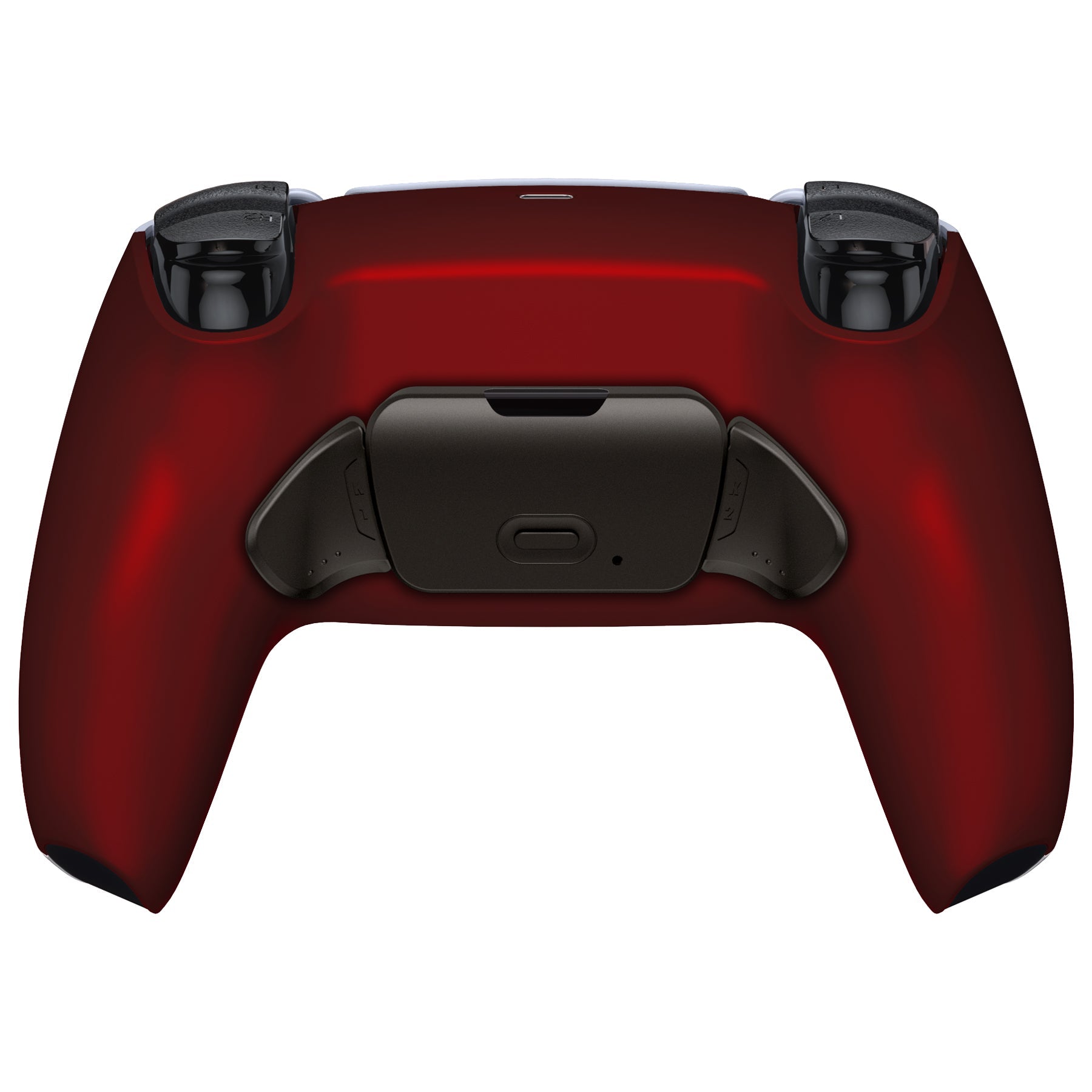 eXtremeRate Black Real Metal Buttons (RMB) Version RISE V3 Remap Kit for PS5 Controller BDM-030/040/050 - Scarlet Red eXtremeRate