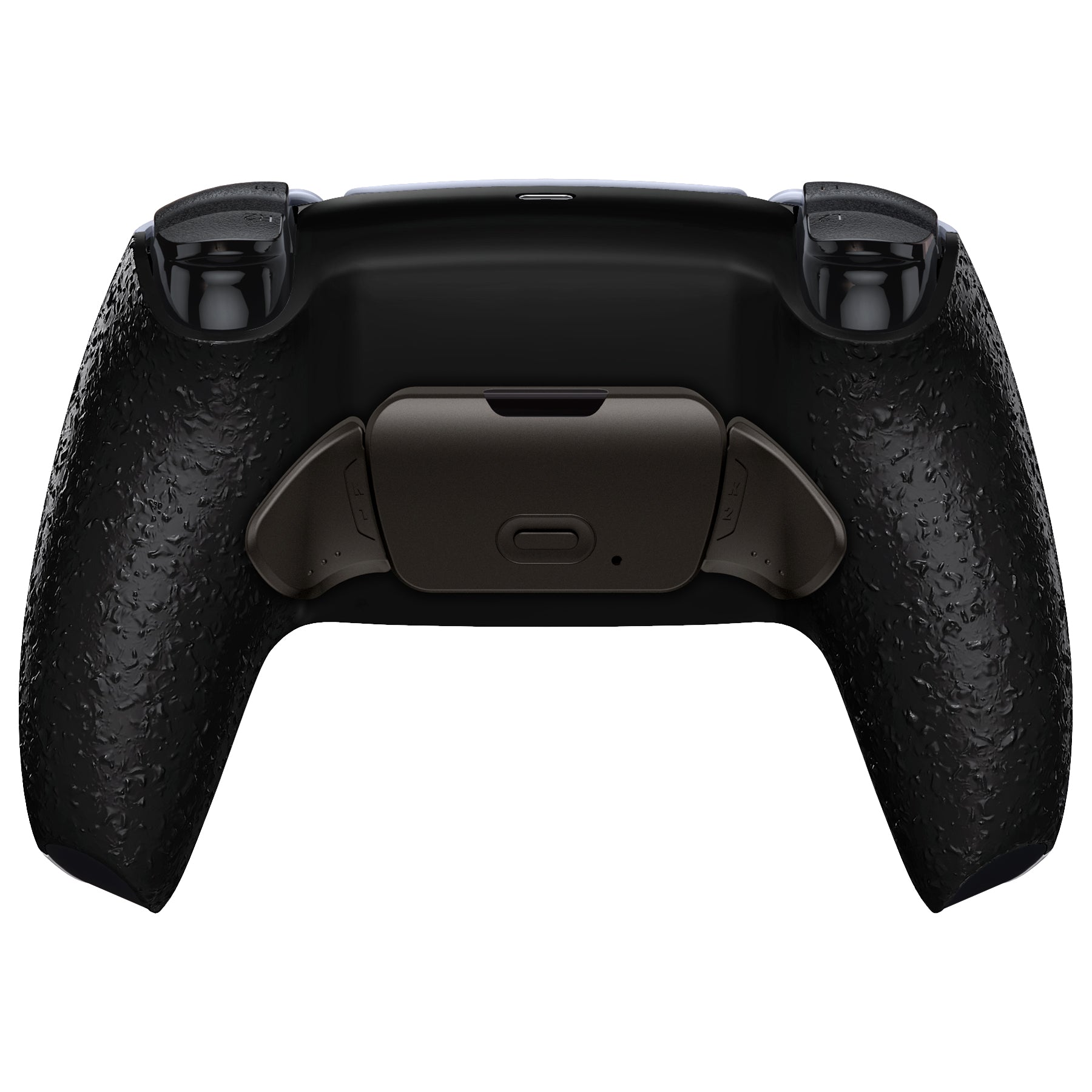 eXtremeRate Black Real Metal Buttons (RMB) Version RISE V3 Remap Kit for PS5 Controller BDM-030/040/050 - Textured Black eXtremeRate