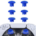 eXtremeRate EDGE Sticks Replacement Interchangeable Thumbsticks for PS5 & PS4 All Model Controllers - Blue eXtremeRate