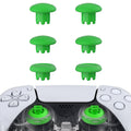 eXtremeRate EDGE Sticks Replacement Interchangeable Thumbsticks for PS5 & PS4 All Model Controllers - Green eXtremeRate
