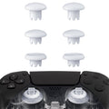 eXtremeRate EDGE Sticks Replacement Interchangeable Thumbsticks for PS5 & PS4 All Model Controllers - Robot White eXtremeRate