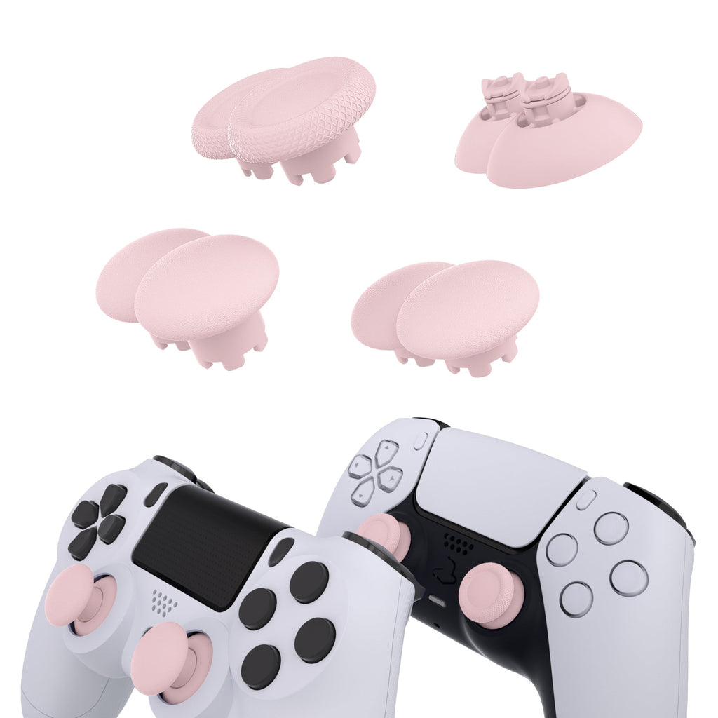 eXtremeRate EDGE Sticks Replacement Interchangeable Thumbsticks for PS5 & PS4 All Model Controllers - Cherry Blossoms eXtremeRate