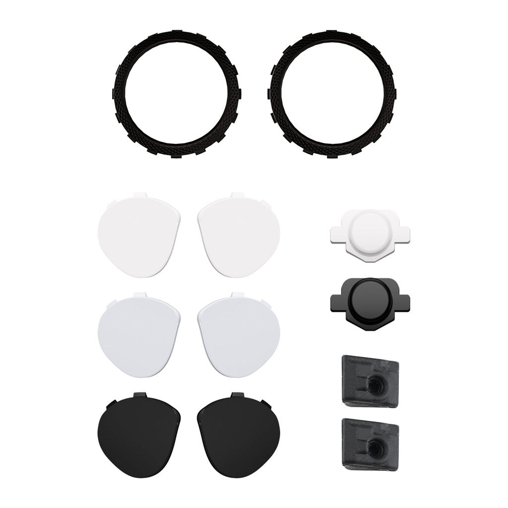 eXtremeRate LUNA Redesigned Replacement Front Shell with Touchpad Compatible with PS5 Controller BDM-010/020/030/040/050/060 - Blazing Magic eXtremeRate