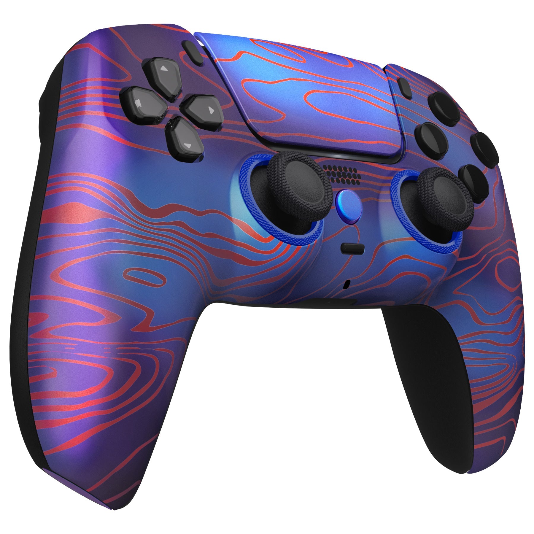 eXtremeRate LUNA Redesigned Replacement Front Shell with Touchpad Compatible with PS5 Controller BDM-010/020/030/040/050 - Damascuscamo eXtremeRate