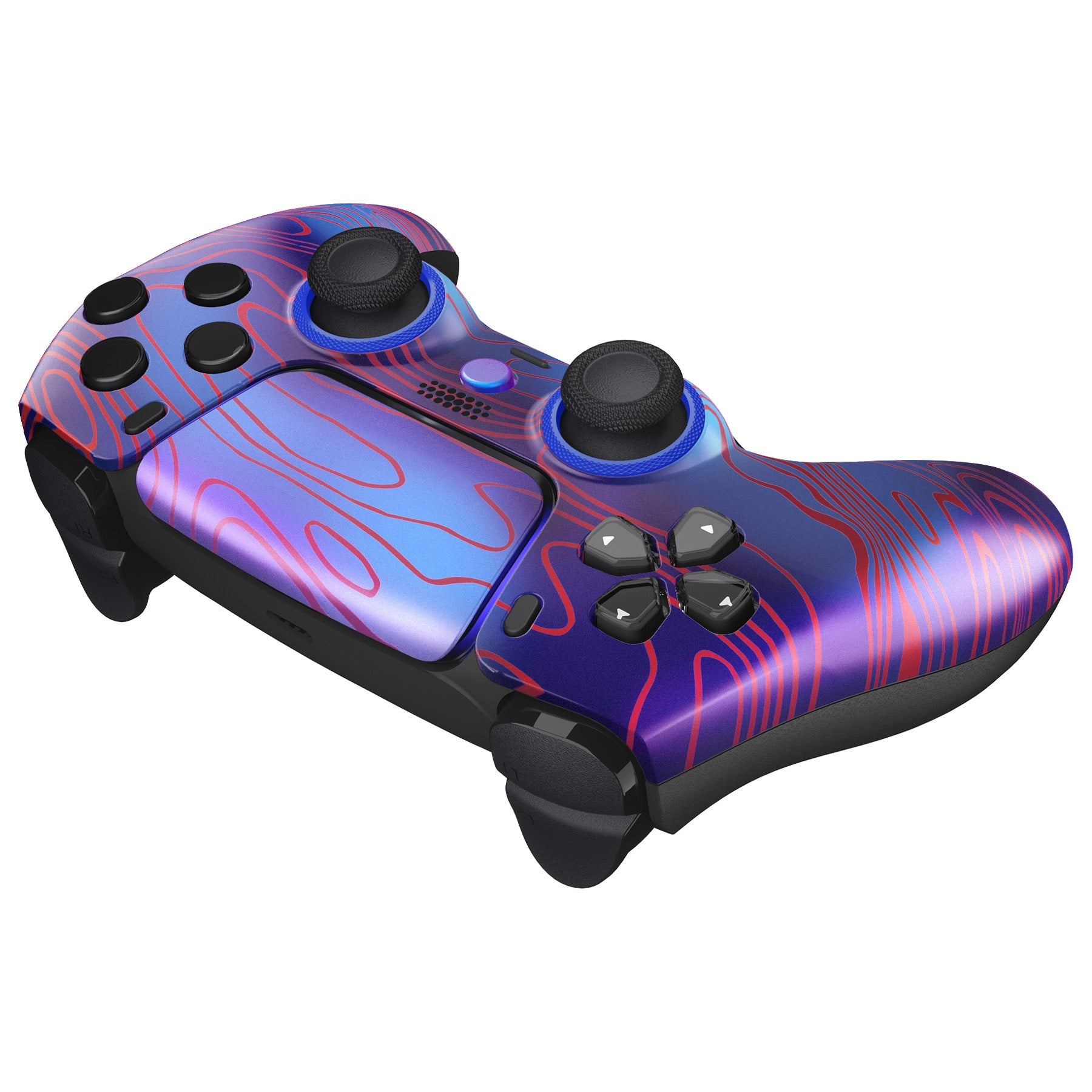 eXtremeRate LUNA Redesigned Replacement Front Shell with Touchpad Compatible with PS5 Controller BDM-010/020/030/040/050 - Damascuscamo eXtremeRate