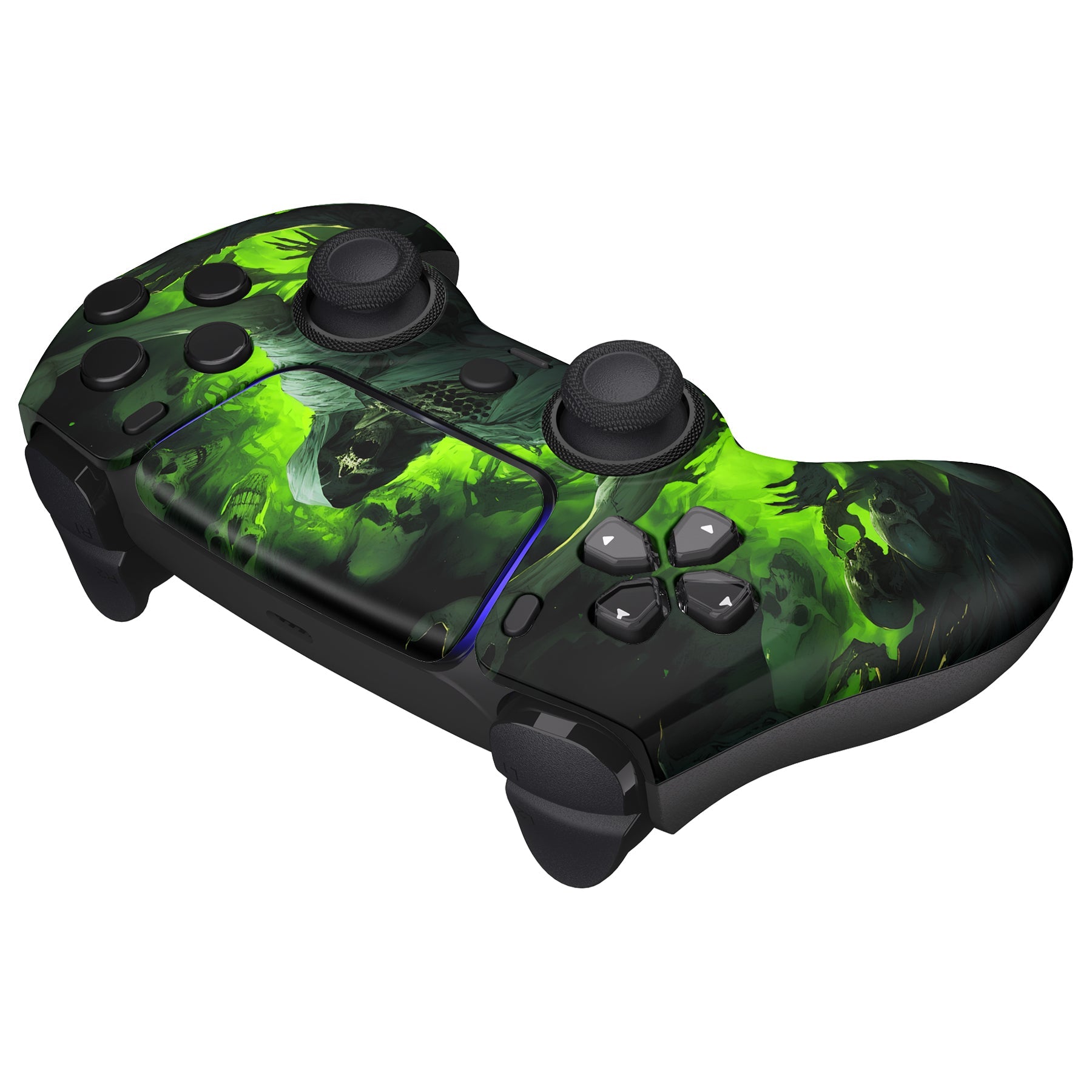 eXtremeRate LUNA Redesigned Replacement Front Shell with Touchpad Compatible with PS5 Controller BDM-010/020/030/040/050 - Dark Carnival eXtremeRate