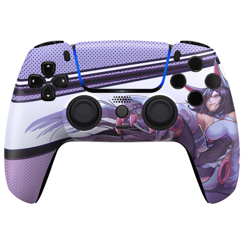 eXtremeRate LUNA Redesigned Replacement Front Shell with Touchpad Compatible with PS5 Controller BDM-010/020/030/040/050/060 - Neko Mecha eXtremeRate