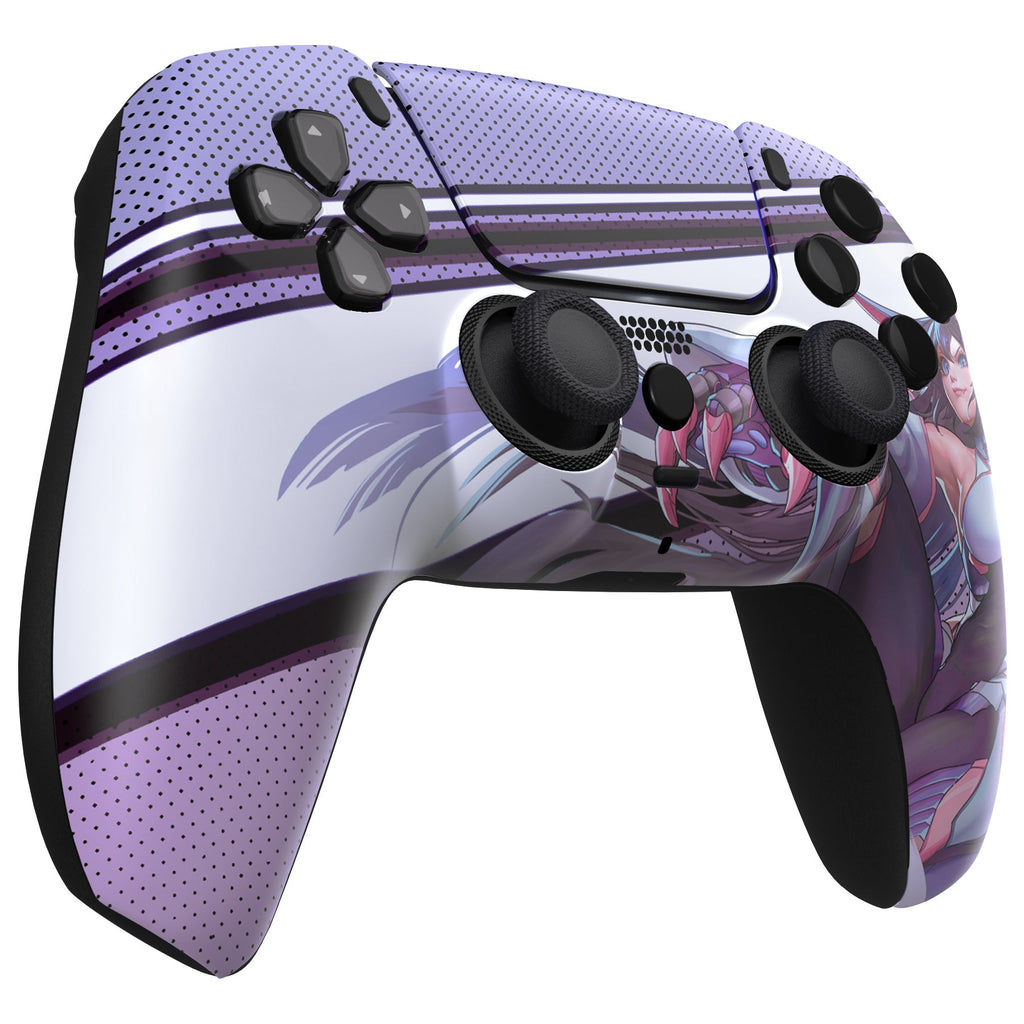 eXtremeRate LUNA Redesigned Replacement Front Shell with Touchpad Compatible with PS5 Controller BDM-010/020/030/040/050/060 - Neko Mecha eXtremeRate