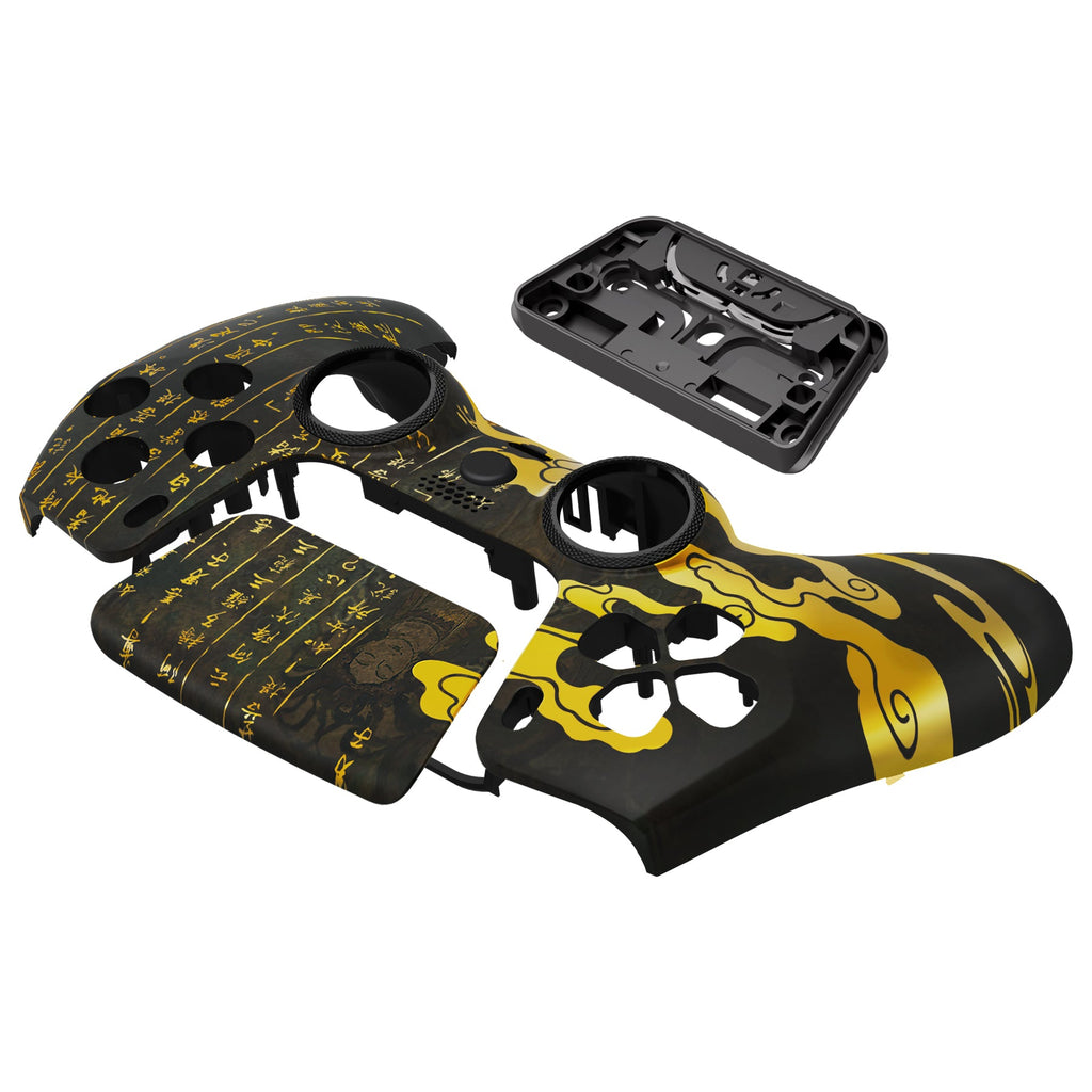eXtremeRate LUNA Redesigned Replacement Front Shell with Touchpad Compatible with PS5 Controller BDM-010/020/030/040/050 - Eastern Myth eXtremeRate