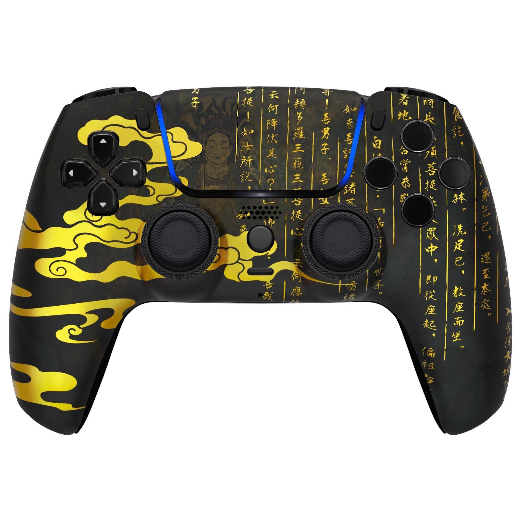eXtremeRate LUNA Redesigned Replacement Front Shell with Touchpad Compatible with PS5 Controller BDM-010/020/030/040/050 - Eastern Myth eXtremeRate