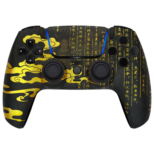 eXtremeRate LUNA Redesigned Replacement Front Shell with Touchpad Compatible with PS5 Controller BDM-010/020/030/040/050 - Eastern Myth eXtremeRate