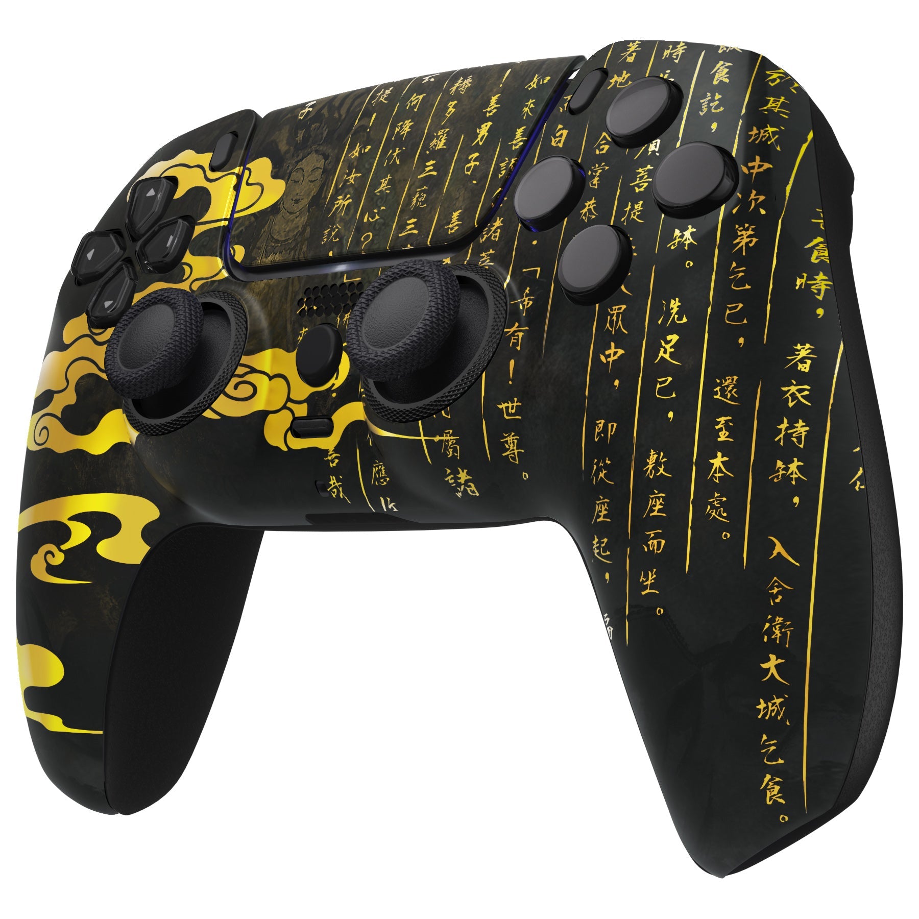 eXtremeRate LUNA Redesigned Replacement Front Shell with Touchpad Compatible with PS5 Controller BDM-010/020/030/040/050 - Eastern Myth eXtremeRate