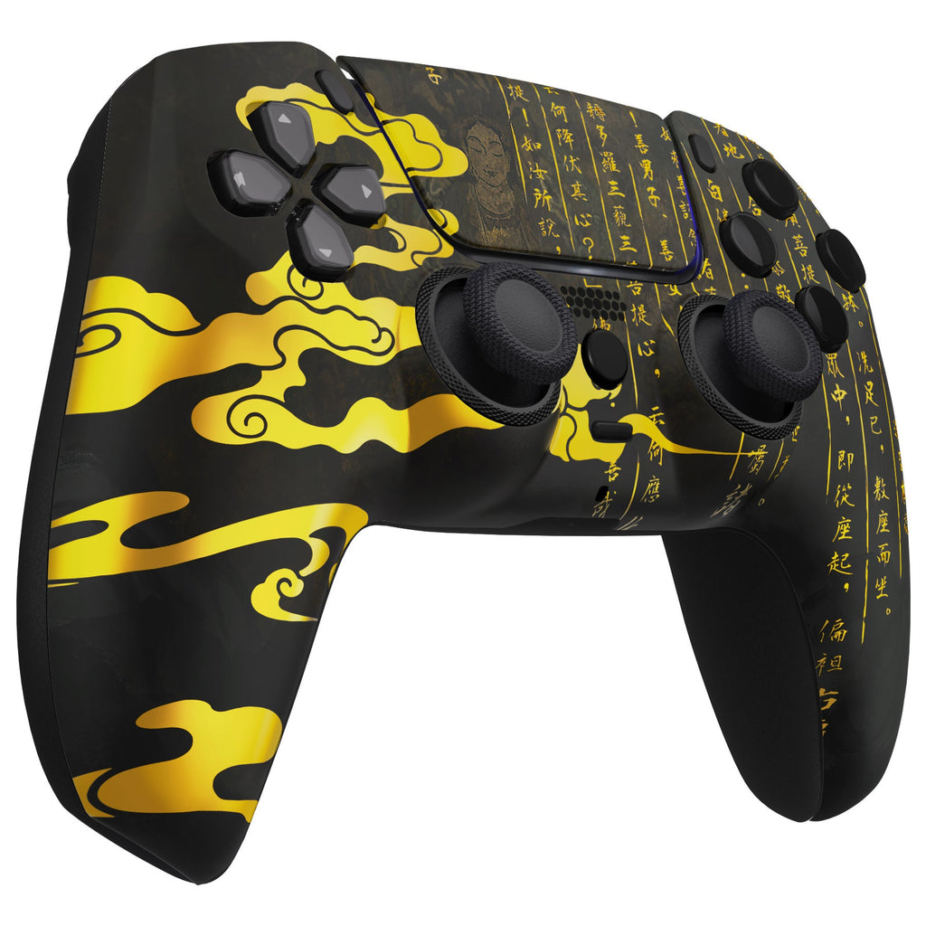 eXtremeRate LUNA Redesigned Replacement Front Shell with Touchpad Compatible with PS5 Controller BDM-010/020/030/040/050 - Eastern Myth eXtremeRate
