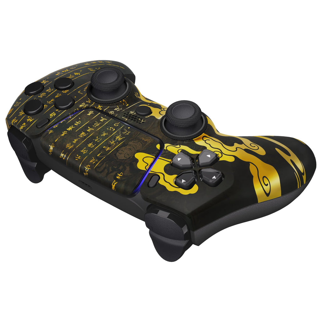 eXtremeRate LUNA Redesigned Replacement Front Shell with Touchpad Compatible with PS5 Controller BDM-010/020/030/040/050 - Eastern Myth eXtremeRate