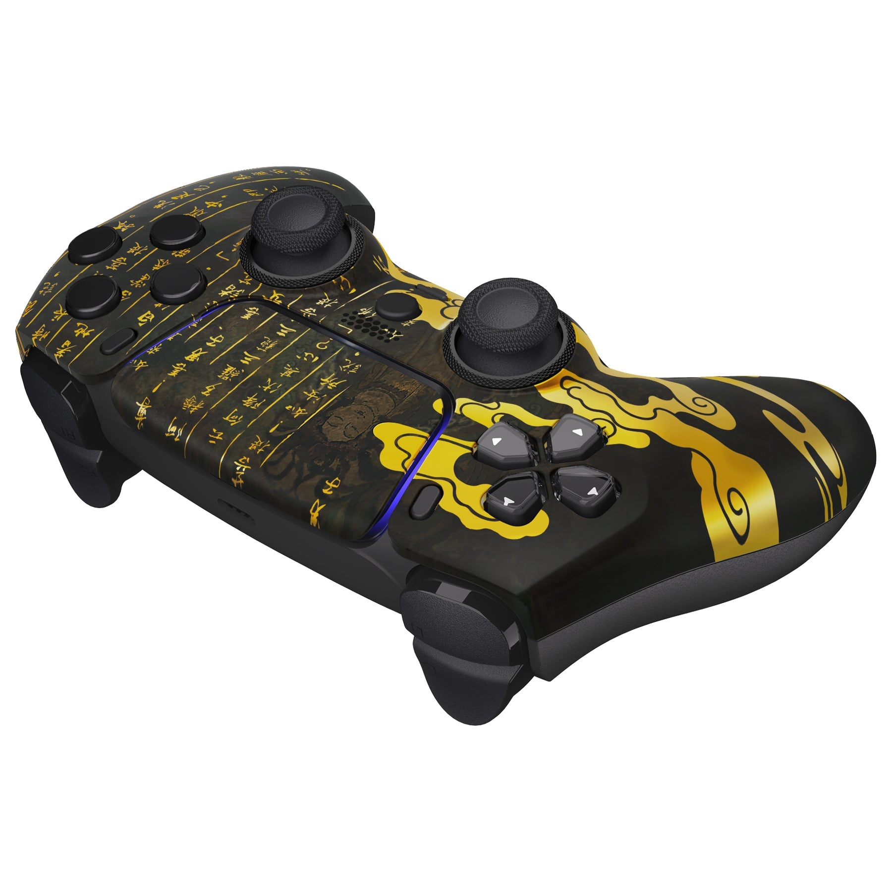 eXtremeRate LUNA Redesigned Replacement Front Shell with Touchpad Compatible with PS5 Controller BDM-010/020/030/040/050 - Eastern Myth eXtremeRate